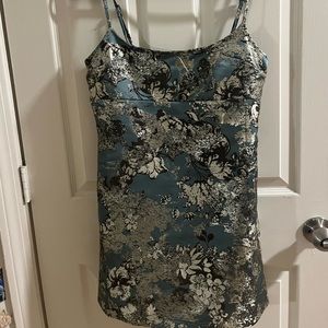 Urban Outfitters Monette Jacqaurd Mini Dress